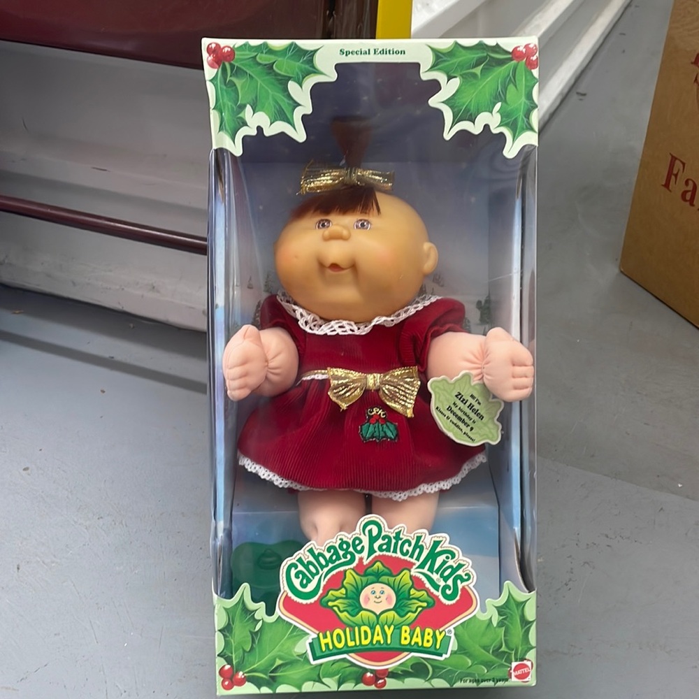 Cabbage patch holiday baby